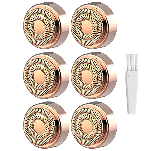 innobeaut Generation 2 Replacement Heads for Flawless Finishing Touch Hair Removal Tool for Women, Double Ring Blades for Gen 2 Device Old Flawless, 6 Count - Image 1
