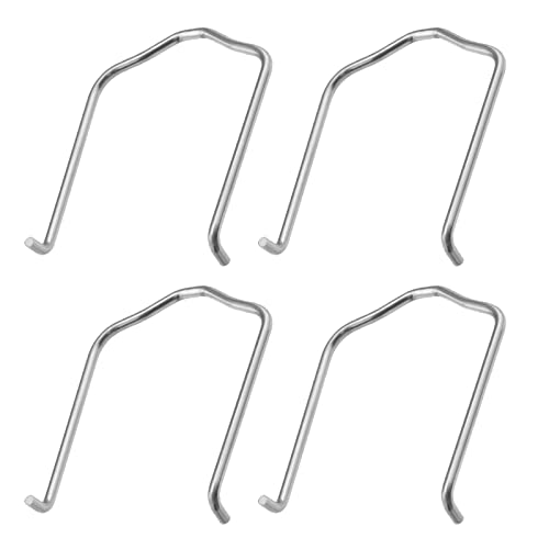 SING F LTD 4PCS Car Radiator Water Hose Flange Retaining Spring Clips 1J0121142 Stainless Steel Intercooler Hose Pipe Retaining Clips Clamps Car Parts - Image 1