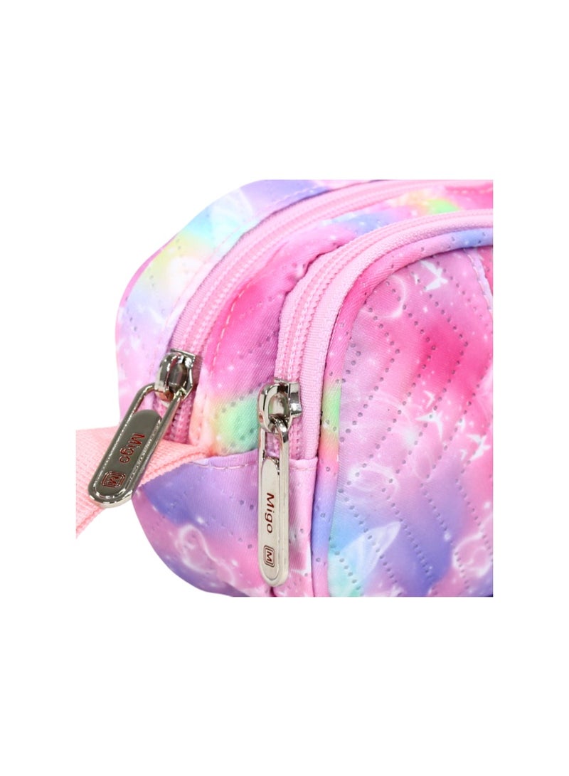 Migo Hearts Pencil Case – Pink - Image 3