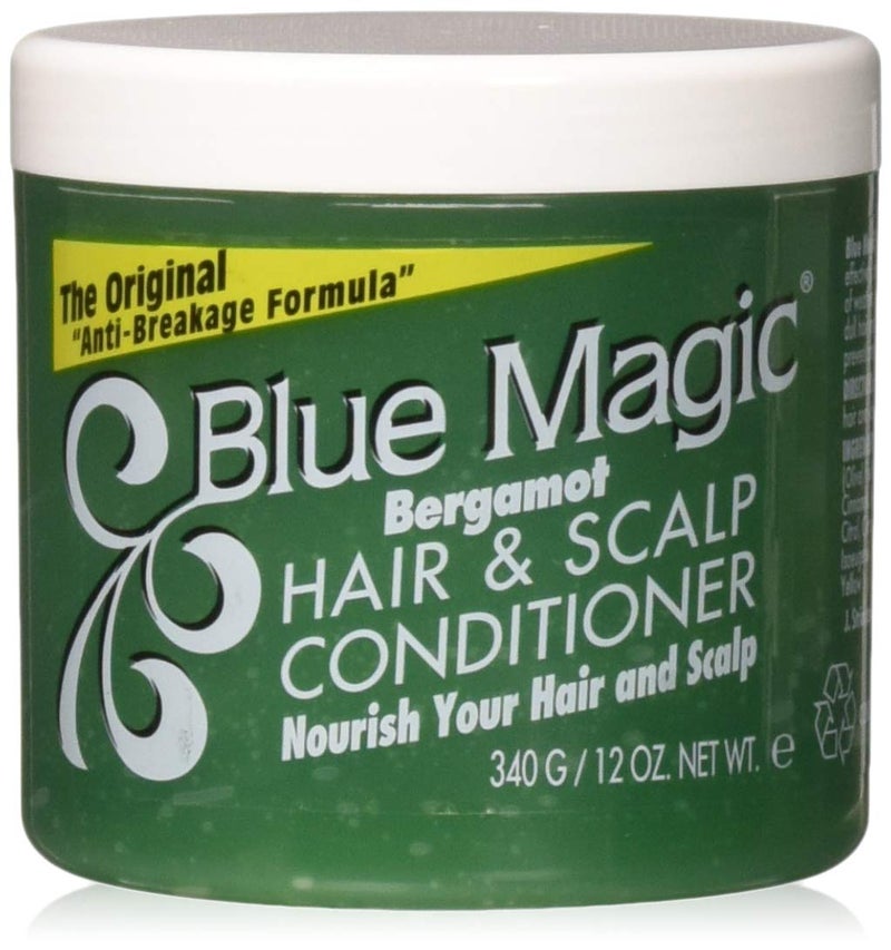 Blue Magic Bergamot Hair  Scalp Conditioner 12 oz 340 g Pack of 6