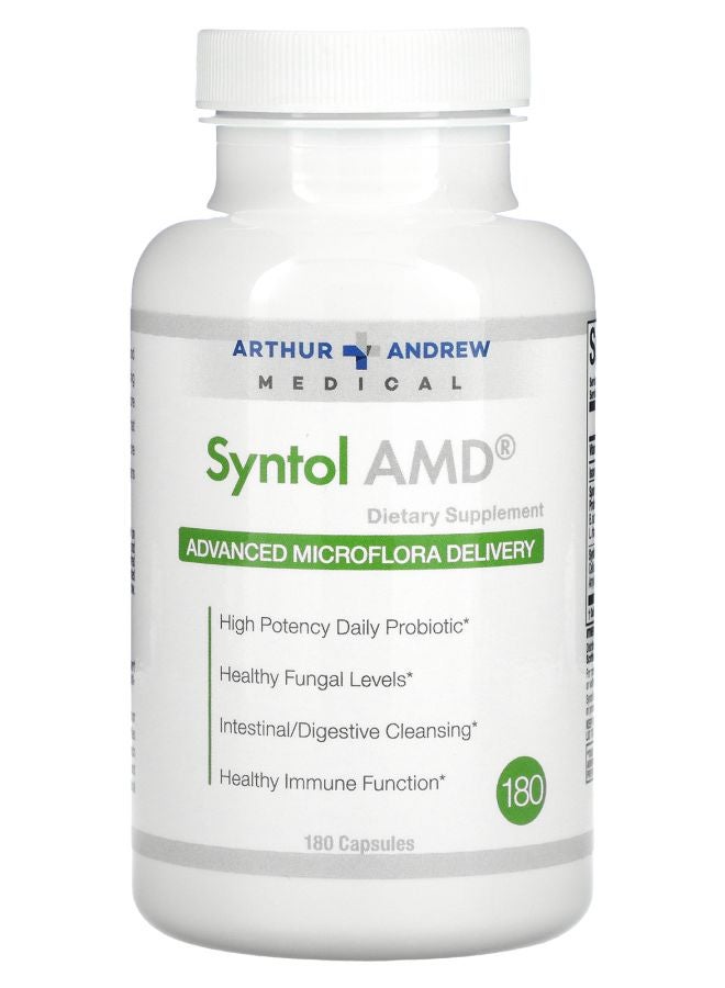 Arthur Andrew Medical Syntol AMD Advanced Microflora Delivery 180 Capsules