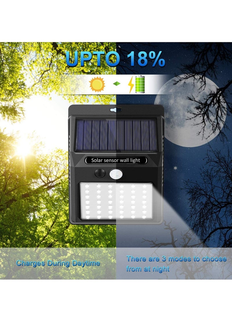 6 PACKSolar Security Lights Solar Motion Sensor Lights Wireless IP 65 Waterproof Outdoor Lights for Garden Fence Patio Garage (42 LED) - Image 4