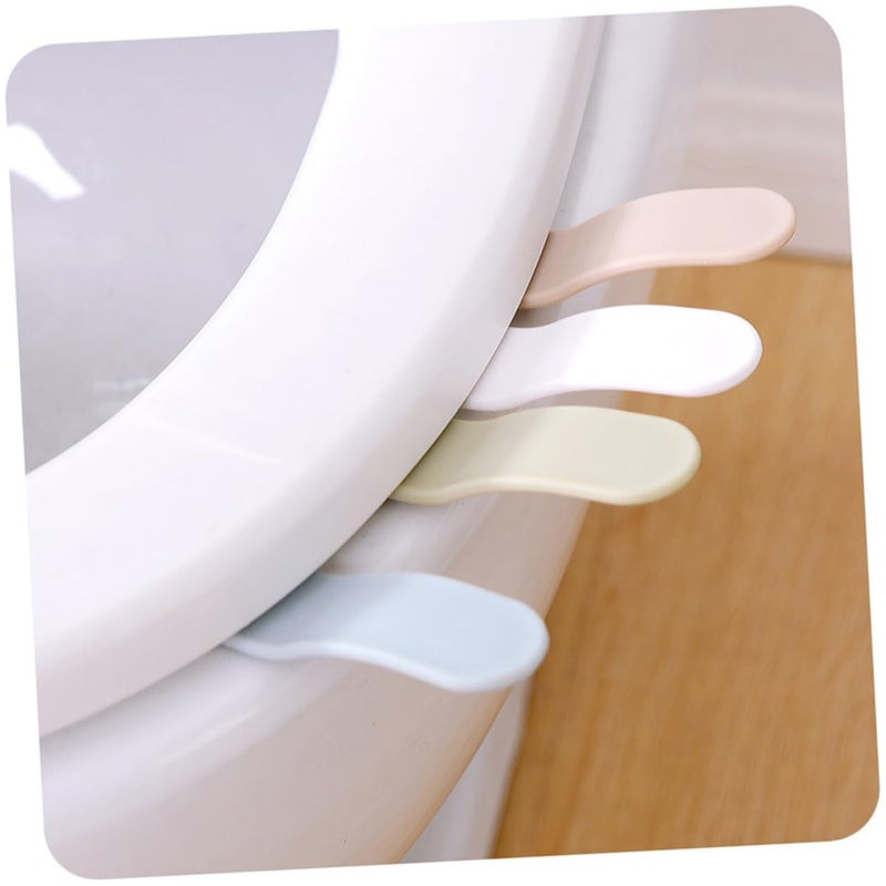 4Pcs Toilet Lifter Handle In White Gray Blue Khaki Light Green Colors For Home Hotel And Store - Image 2