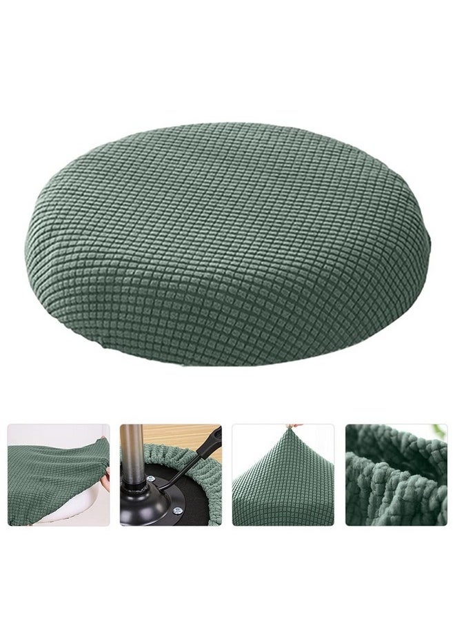 Veemoon Round Bar Stool Cover Washable Stool Cushion Slipcover Elastic Chair Hood Seat Cover For 1318 Inch Round Barstools  - Image 4
