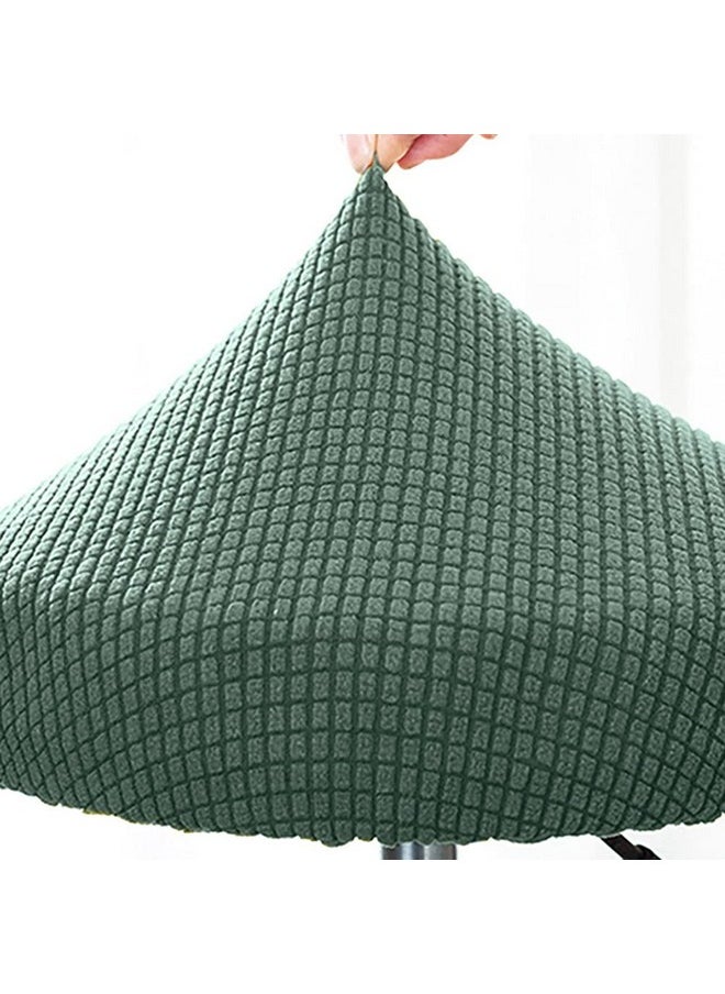 Veemoon Round Bar Stool Cover Washable Stool Cushion Slipcover Elastic Chair Hood Seat Cover For 1318 Inch Round Barstools  - Image 5