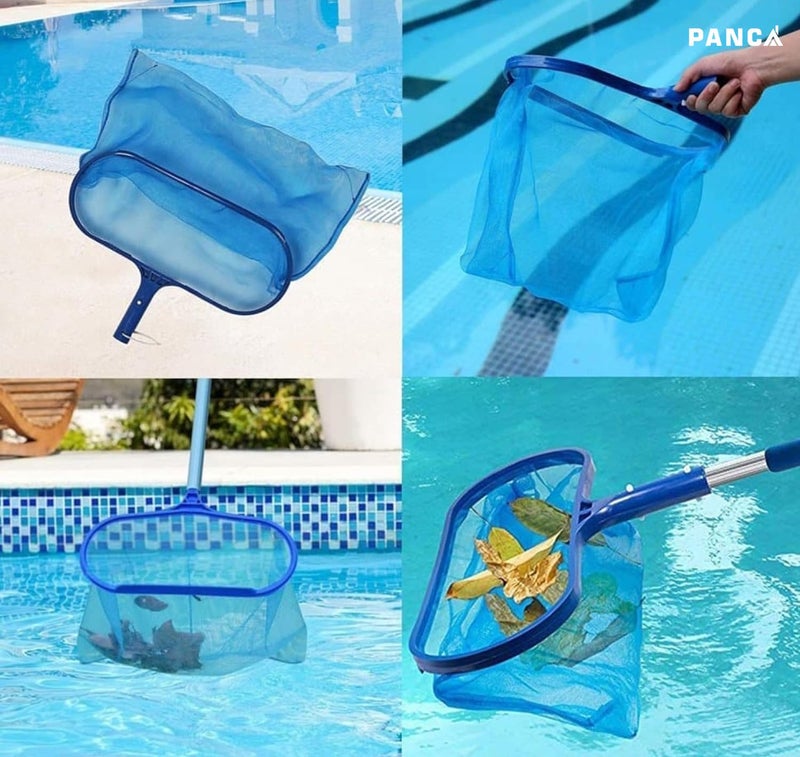 PANCA Swimming Pool Cleaning Net with Long Retractable Handle 44cm–105cm | Heavy Duty Deep Leaf Skimmer Net for Pools, Ponds, Aquariums & Outdoor Water Cleaning - Image 5