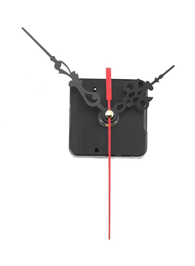 Mute Hands Quartz Clock Movement Repair Tool Parts Kit Black/Red  - Image 3