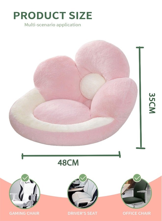 Cushions, Flower Pillows, Flower Plush Pillows, Games, Office Chair Cushions, Bedroom Decorations, Home Decoration Cushions, Cartoon Flower Three-Dimensional Surrounds, Lazy Sofa Tatami Futon Cushions - Image 2