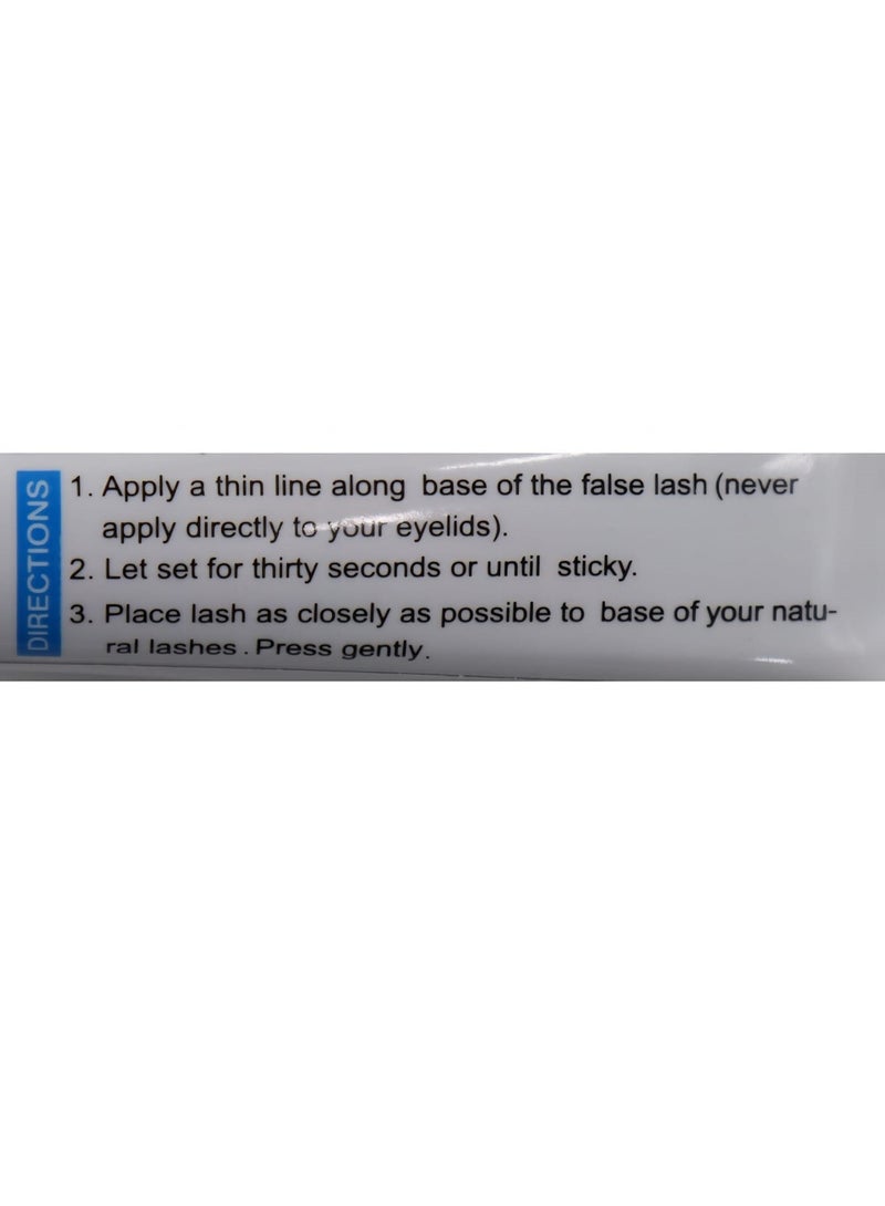 Eye 2Pcs Eyelash Waterproof Adhesive Clear/White - Image 5