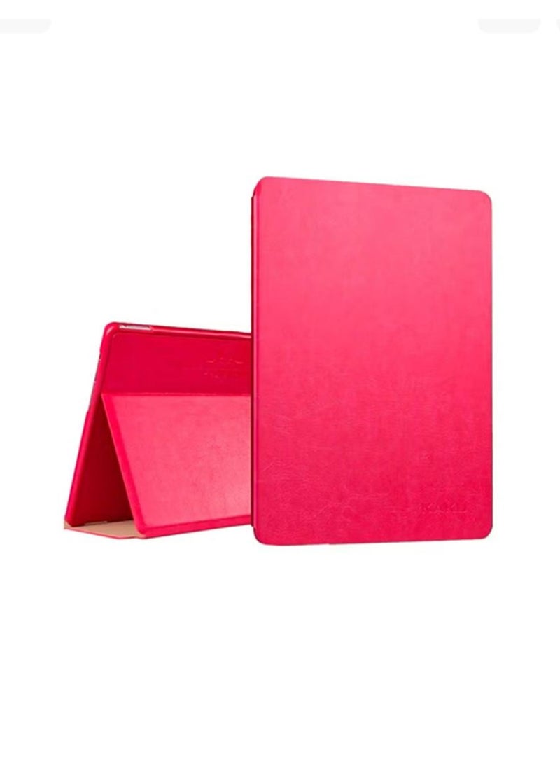 Protective Leather Flip Cover For Samsung Galaxy Tab A9 Pink