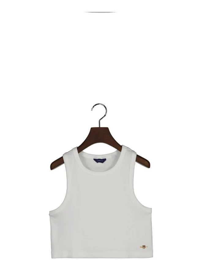 GANT Gant Teen Girls Cropped Tank Top