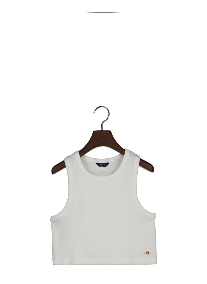 غانت Gant Teen Girls Cropped Tank Top