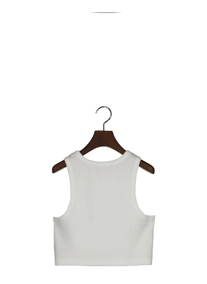 غانت Gant Teen Girls Cropped Tank Top