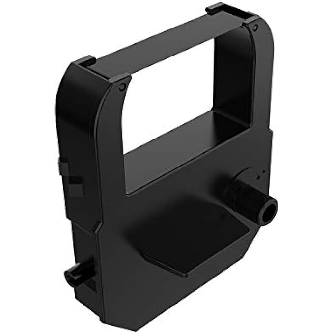 12-PACK REPLACEMENT FOR ACROPRINT 39-0121-000 TIME CLOCK RIBBON USED WITH ACROPRINT ES700, ES900, MODEL 175, ATT310, LATHEM LT5000, 700E, 900E, 1000E, 1500E, 1600E, 5000EP, 7000E, 7500E, BLACK - Image 3