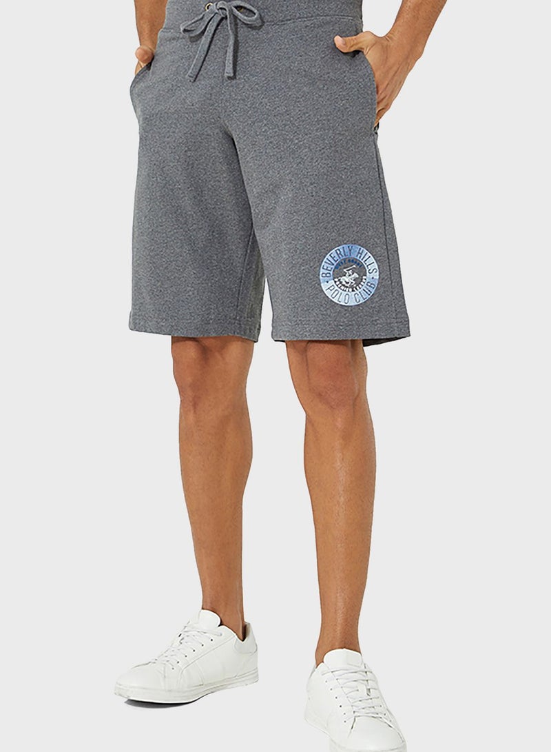 bhpoloclub Logo Drawstring Shorts  - Image 1