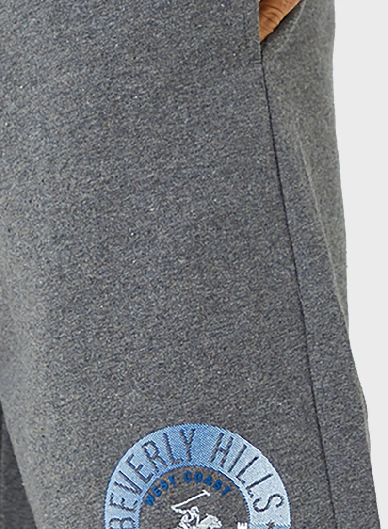 bhpoloclub Logo Drawstring Shorts
