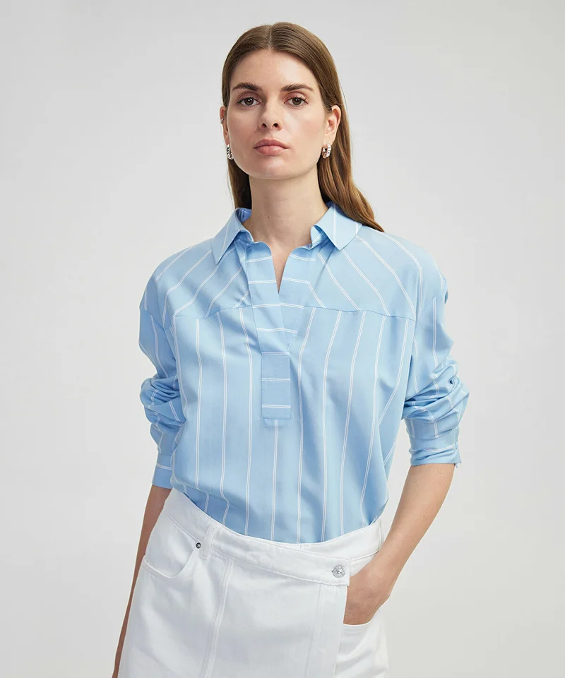 ابيكول Striped Shirt
