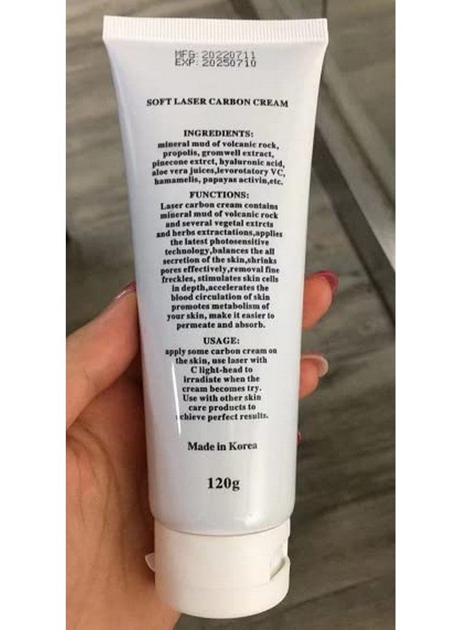 maani XLARGE 120ML Carbon Peel Cream Gel for Skin Rejuvenation Black Doll,Facial Skin Deep Cleaning with Carbon Gel Nano Activated Carbon for Laser Carbon Cream MADE IN KOREA - Image 3