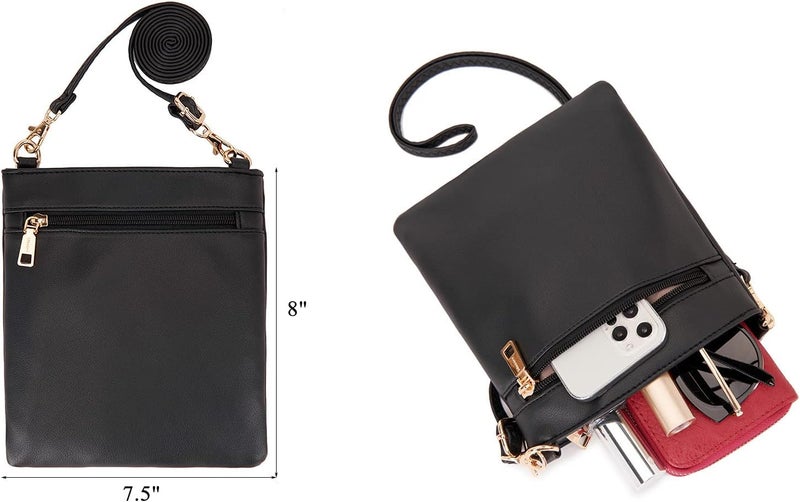 Idesort Large Crossbody Bags Ladies Shoulder Handbags Purse and Wallet Set for Women Totes Hobo Purses - Image 3