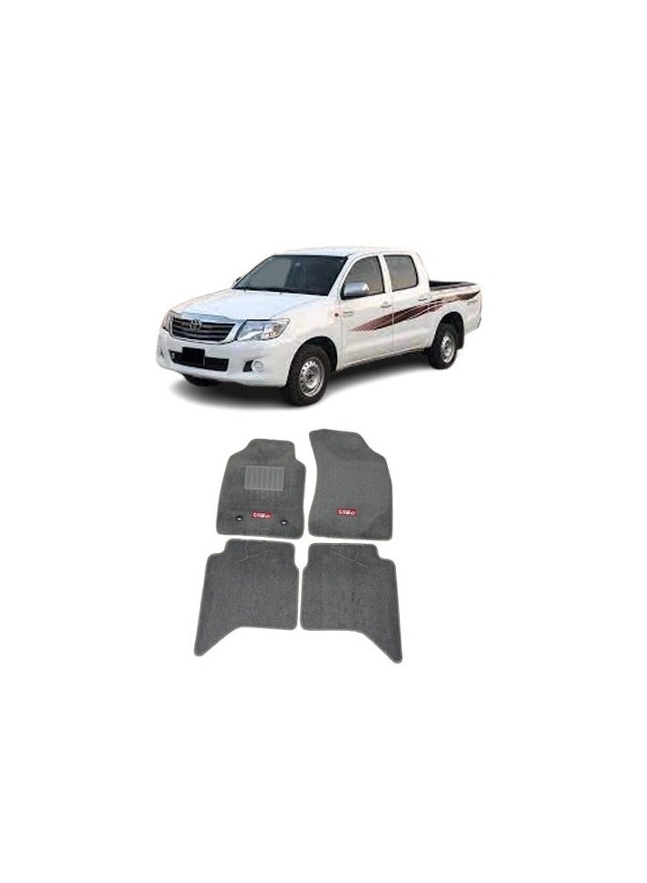 Toyota Hilux Car Floor Mat 2006-2015 Premium Interior Protection Waterproof Easy to Clean Durable Design - Image 1