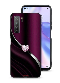 Tolwak Huawei nova 7 SE 5G Protective Case Cover Diamond Heart  - Image 1