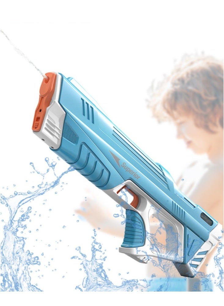 Superior Water Gun Toy for Kids – Realistic Automatic Water Blaster with Self-Priming Pump, Electric Water Absorption, Large Capacity Tank – Outdoor Water Battle Game Toy for Boys & Girls - Image 1