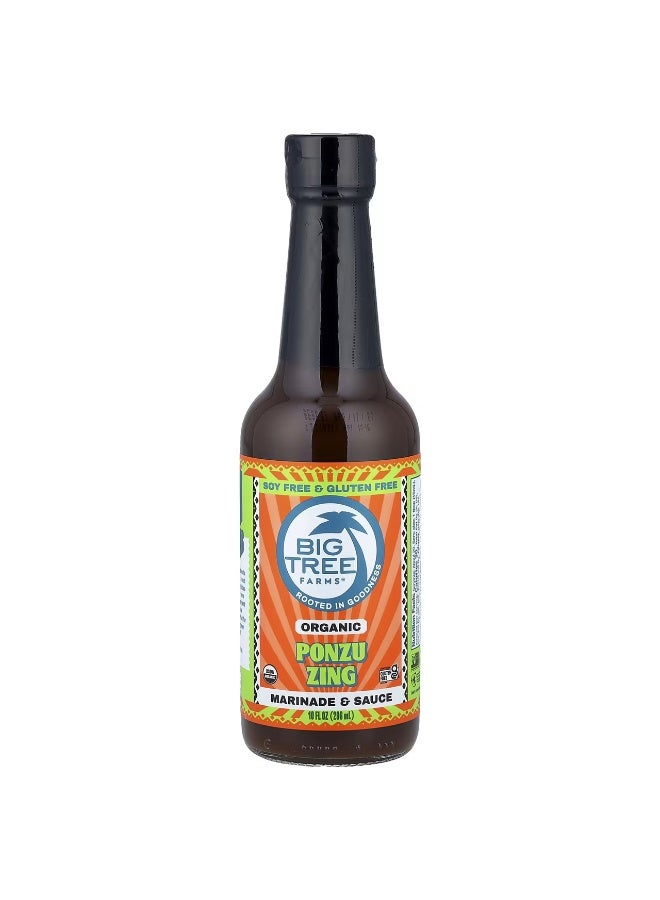 Big Tree Farms, Organic Ponzu Zing, Marinade & Sauce, 10 fl oz (296 ml)