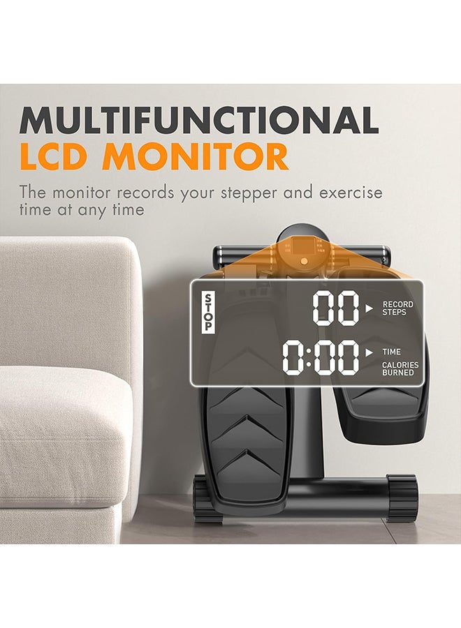 شاربدو جهاز كتم الصوت الصغير لدرج الصوت، سعة تحميل 300 رطل، مع شاشة LCD وحبل مقاومة للياقة البدنية الهيدروليكي للمكتب المنزلي أو التدريبات المكتبية  - Image 4
