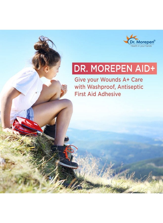 دكتور.موربين ضمادات لاصقة من دكتور موريبن | ضمادة إسعافات أولية مقاومة للغسيل | مرنة وجيدة التهوية | عبوة من 100 شريط للأطفال والكبار - Image 2