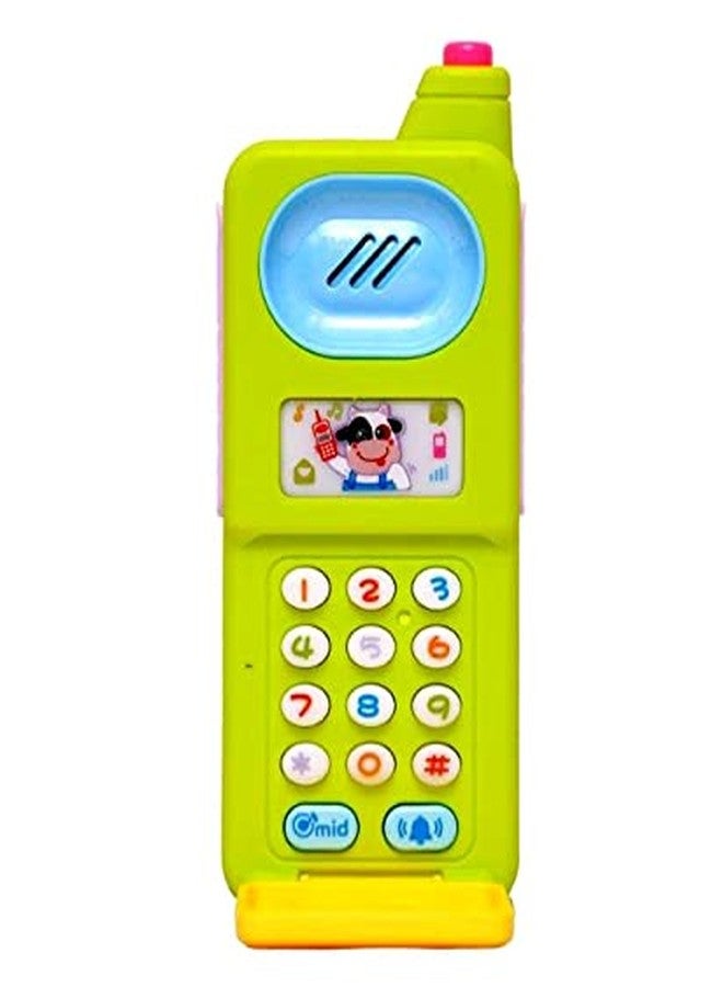 Sajani Musical Phone Toy for Girls & Boys / Light and Sound Toys for Kids / Musical Mobile for Toddlers ( Multi Colour ) - Pack of 1 - Image 2