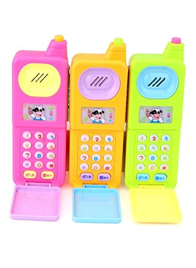 Sajani Musical Phone Toy for Girls & Boys / Light and Sound Toys for Kids / Musical Mobile for Toddlers ( Multi Colour ) - Pack of 1 - Image 1