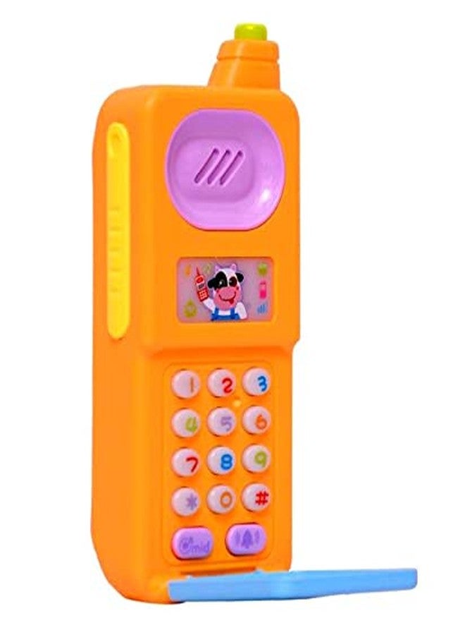 Sajani Musical Phone Toy for Girls & Boys / Light and Sound Toys for Kids / Musical Mobile for Toddlers ( Multi Colour ) - Pack of 1 - Image 3