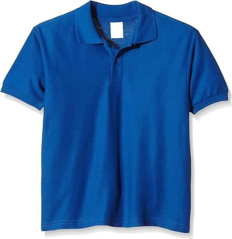 Tezzgelsin Children's Polo Collar T-Shirt School Uniform School T-Shirt