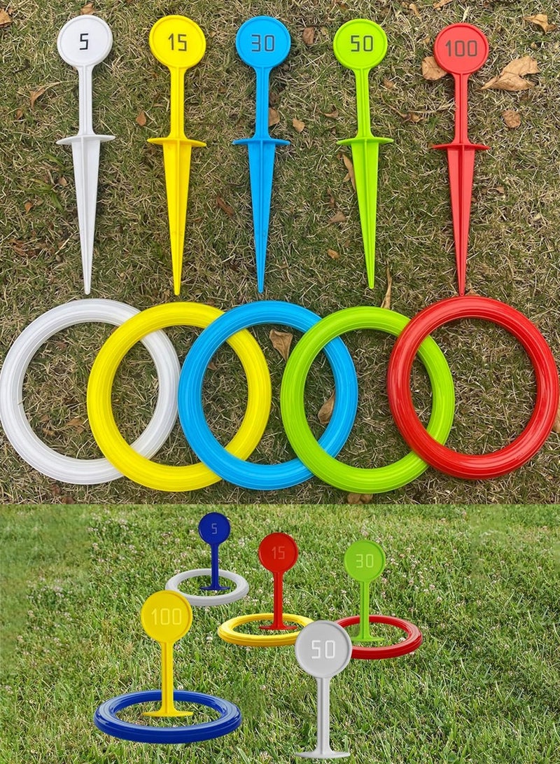 SUPER WINNER Throwing Rings Game Hoop Loop Toss Rings - Perfect for Indoor And Outdoor Play, Beach Games, Exciting Outdoor Sports Game for Kids, Teenagers, and Adults, Educational Toys, Thanksgiving Gifts  - Image 1