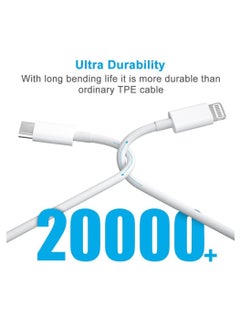 ELTRAZONE iPhone 20W Charger 【Apple MFi Certified】 USB C Plug Fast Charge and USB C to Lightning Cable 2M PD Power Adapter Compatible with iPhone 13 Pro Max 13 12 SE2020 11 XR XS Max X 8 Plus iPad Pro Air Mini  - Image 4