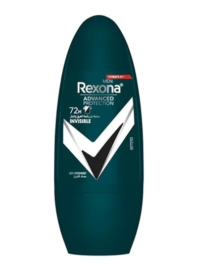 صفقة Rexona مزيل العرق الشفاف المضاد للتعرق، غير مرئي وجاف، أسود وأبيض على Noon EG
