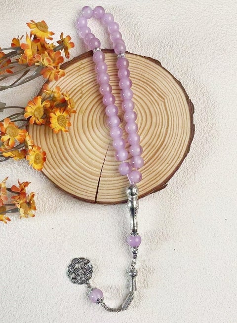 10mm 33-piece jade glass daily prayer bracelet