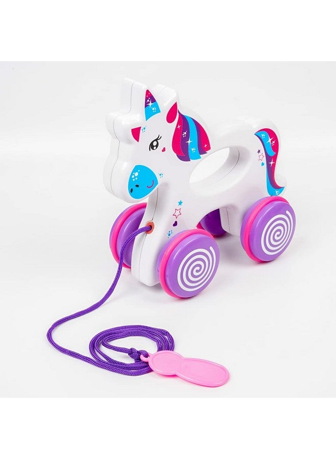 راتاناز لعبة يونيكورن سباركي من راتنا | لعبة سحب للمشي واللعب للأطفال - Image 1