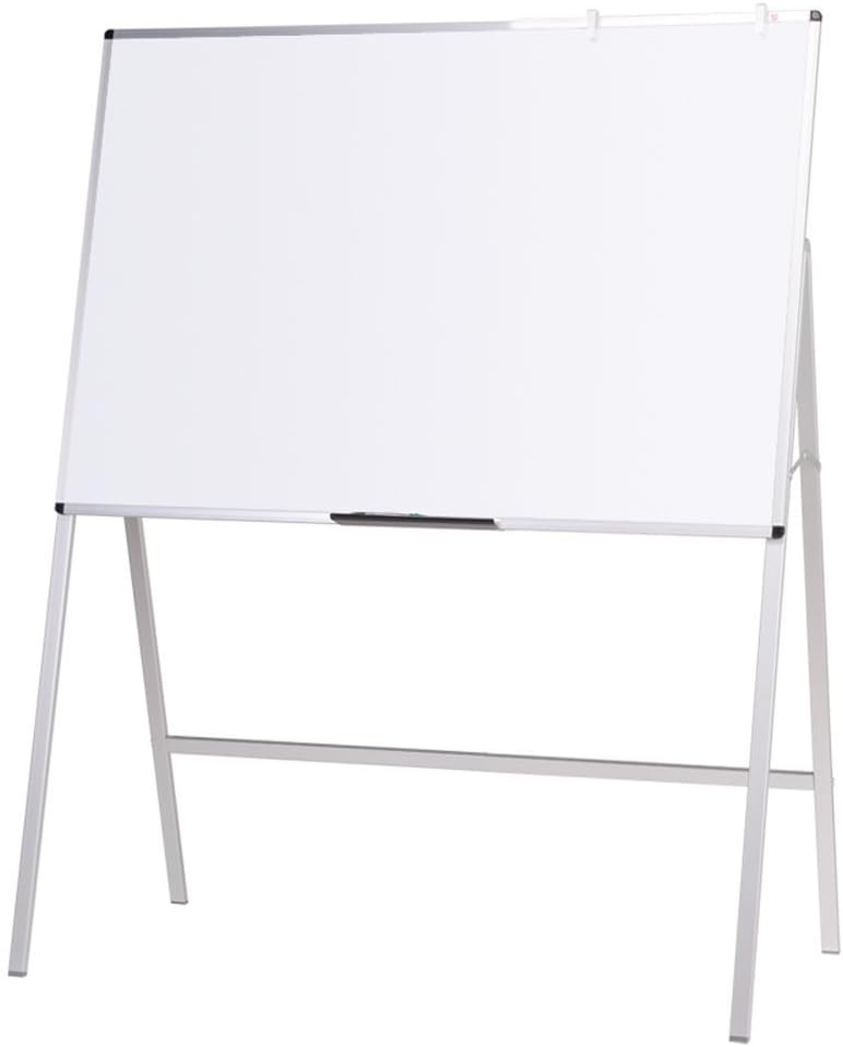 VIZ-PRO لوحة بيضاء قابلة للتعديل من الميلامين H-ستان، 48 × 36 بوصة - Image 4