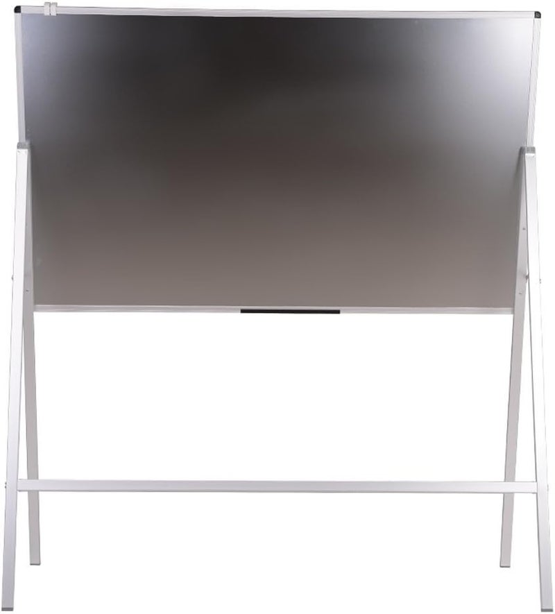 VIZ-PRO لوحة بيضاء قابلة للتعديل من الميلامين H-ستان، 48 × 36 بوصة - Image 5