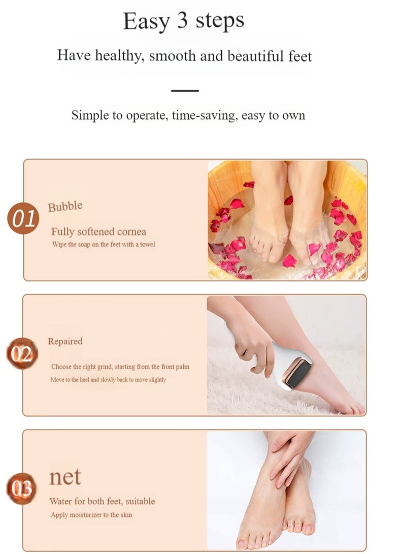 Generic Rechargeable Electric Foot Callus Removal, Professional Foot Tools Foot Care Deceased, Hard Cracked Dry Skin  - Image 5