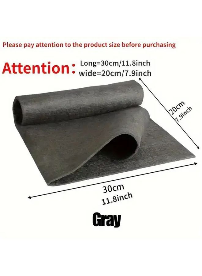 10pcs Microfiber Cleaning Cloths No Trace No Watermark Quick Dry Absorbent Towels for Glass Mirror and Car Cleaning - Image 2