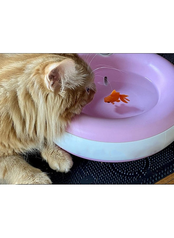 XMHF Aquarium Fish Bowl Tank Artificial Floating Plastic Orange Decor Goldfish Ornament Fish Tank Decoration 10Pcs  - Image 5