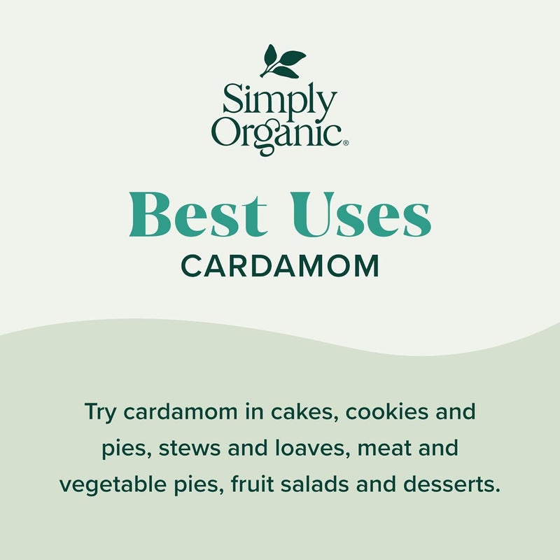 Simply Organic Cardamom Powder (2.82 oz) - Image 4