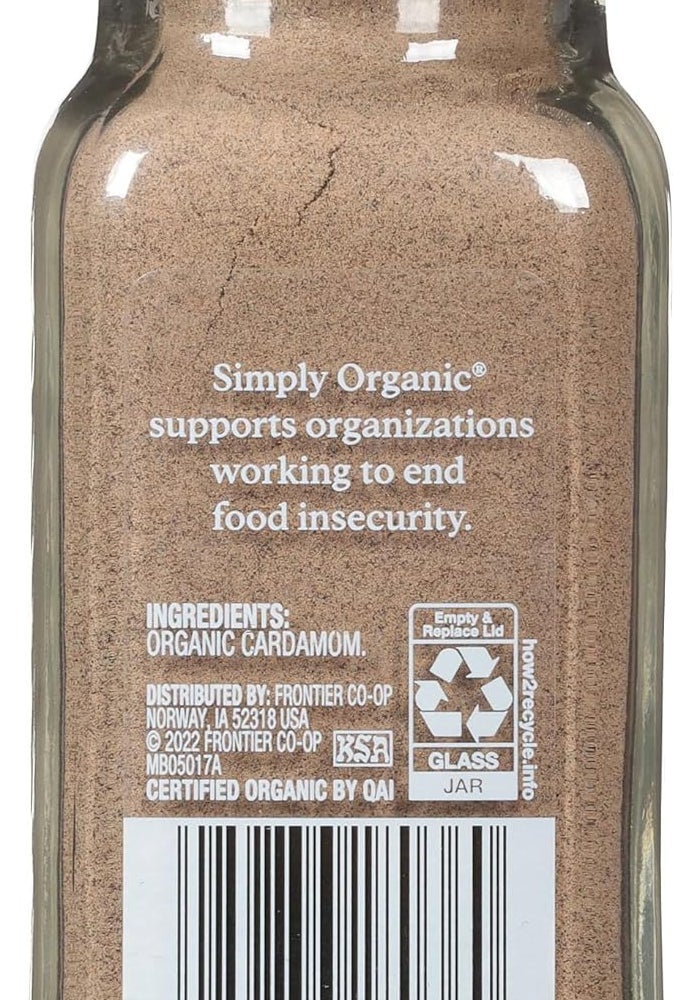 Simply Organic Cardamom Powder (2.82 oz) - Image 3