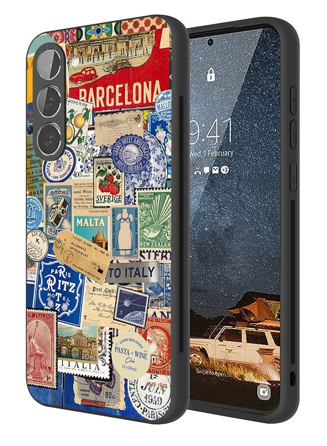 Tolwak Samsung Galaxy S23 5G Protective Case Cover Stickers Of Different Cities - Image 1