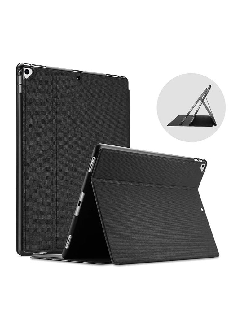 Ipad Pro 12.9 2017/2015 Case (Old Model, 2Nd & 1St Gen), Slim Stand Protective Folio Case Smart Cover For Ipad Pro 12.9 Inch 2Nd Gen 2017 / Ipad Pro 12.9 Inch 1St Gen 2015 -Black - Image 1