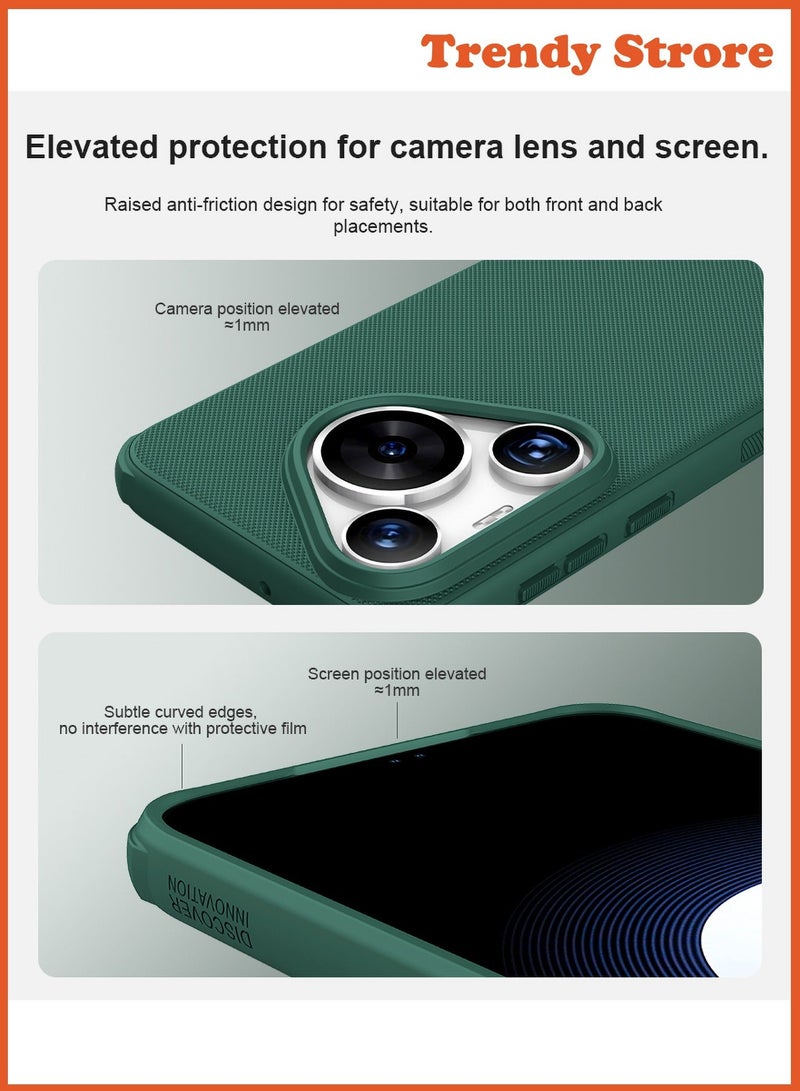 Nillkin For Huawei Pura 70 Pro / Pura 70 Pro+, TPU Shockproof Airbags Bumper, Matte Anti-Fingerprint Back Cover, Side Anti-Slip Handle Slim Fit Mobile Phone Case - Image 2