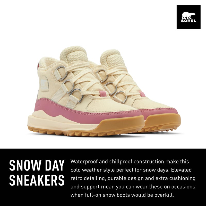 SOREL Women's ONA RMX Chukka Plus Waterproof Boot - Honey White, Mauve Haze - 6 - Image 3