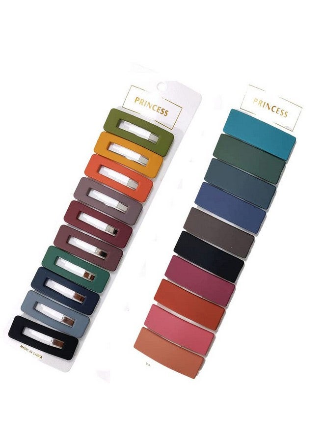 تشاندركاش دبابيس شعر/مشابك شعر من CHANDERKASH، 20 قطعة، إكسسوارات عصرية للنساء، غير لامعة بتصميمين - Image 1